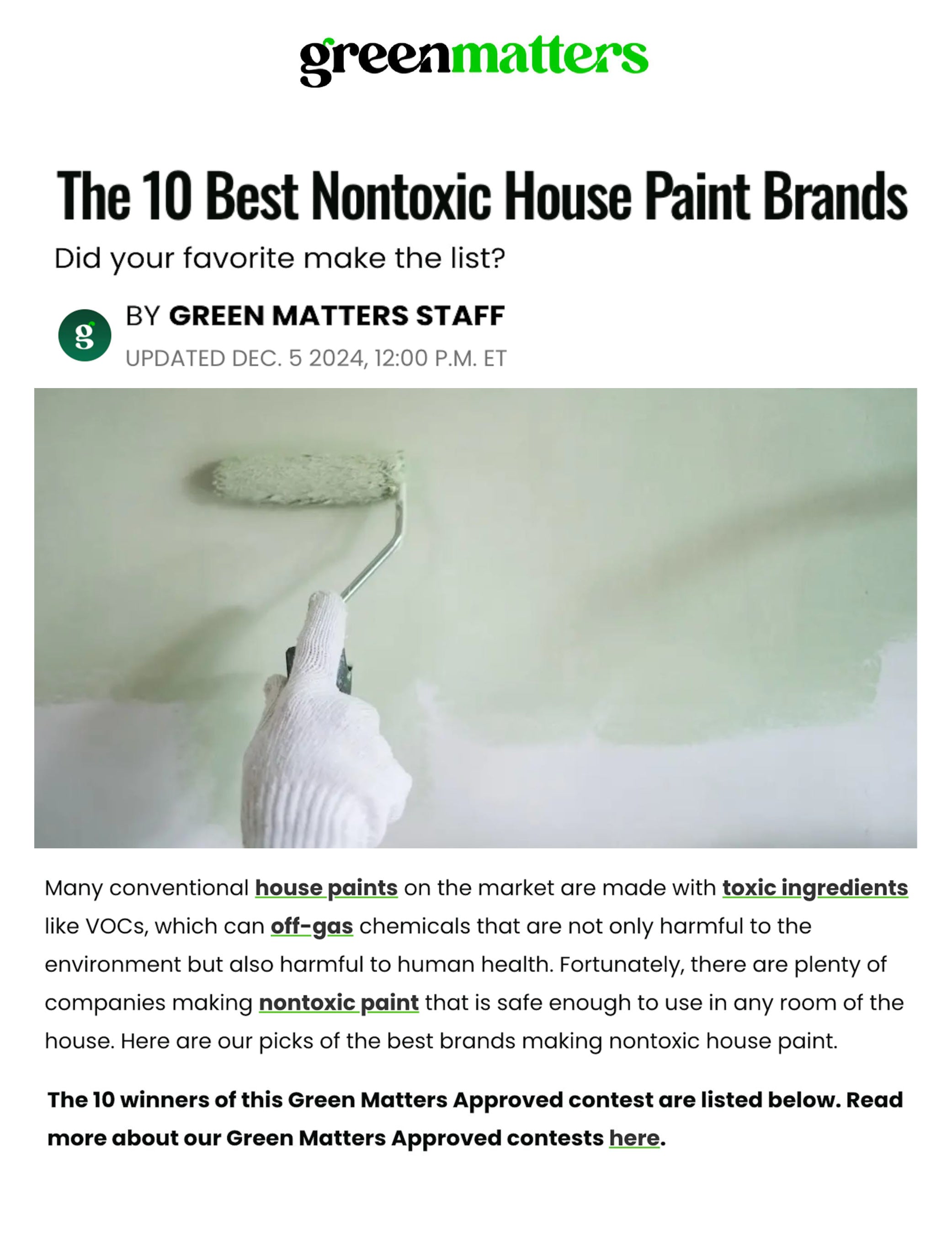 Green Matters