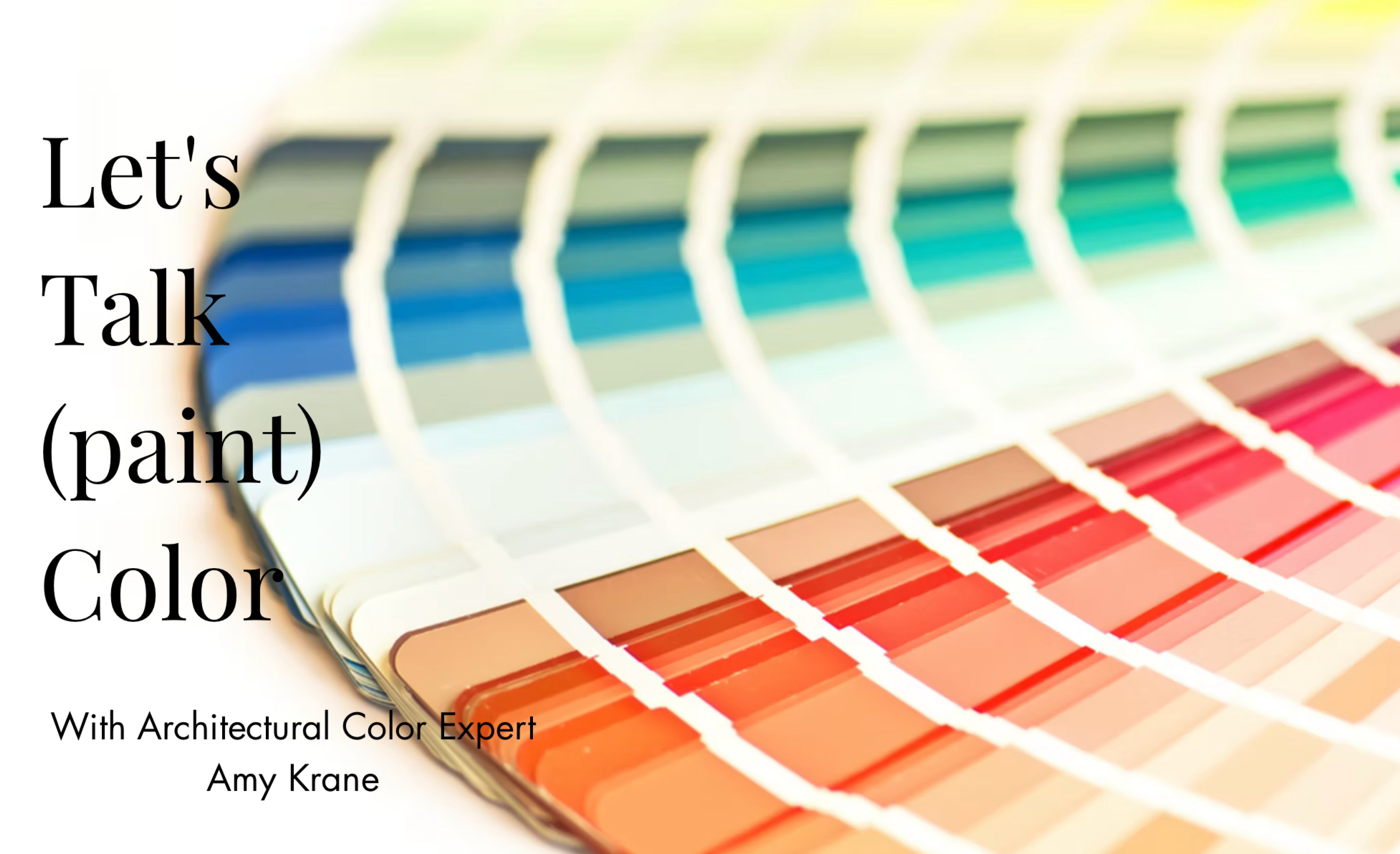 Let's Talk (paint) Color