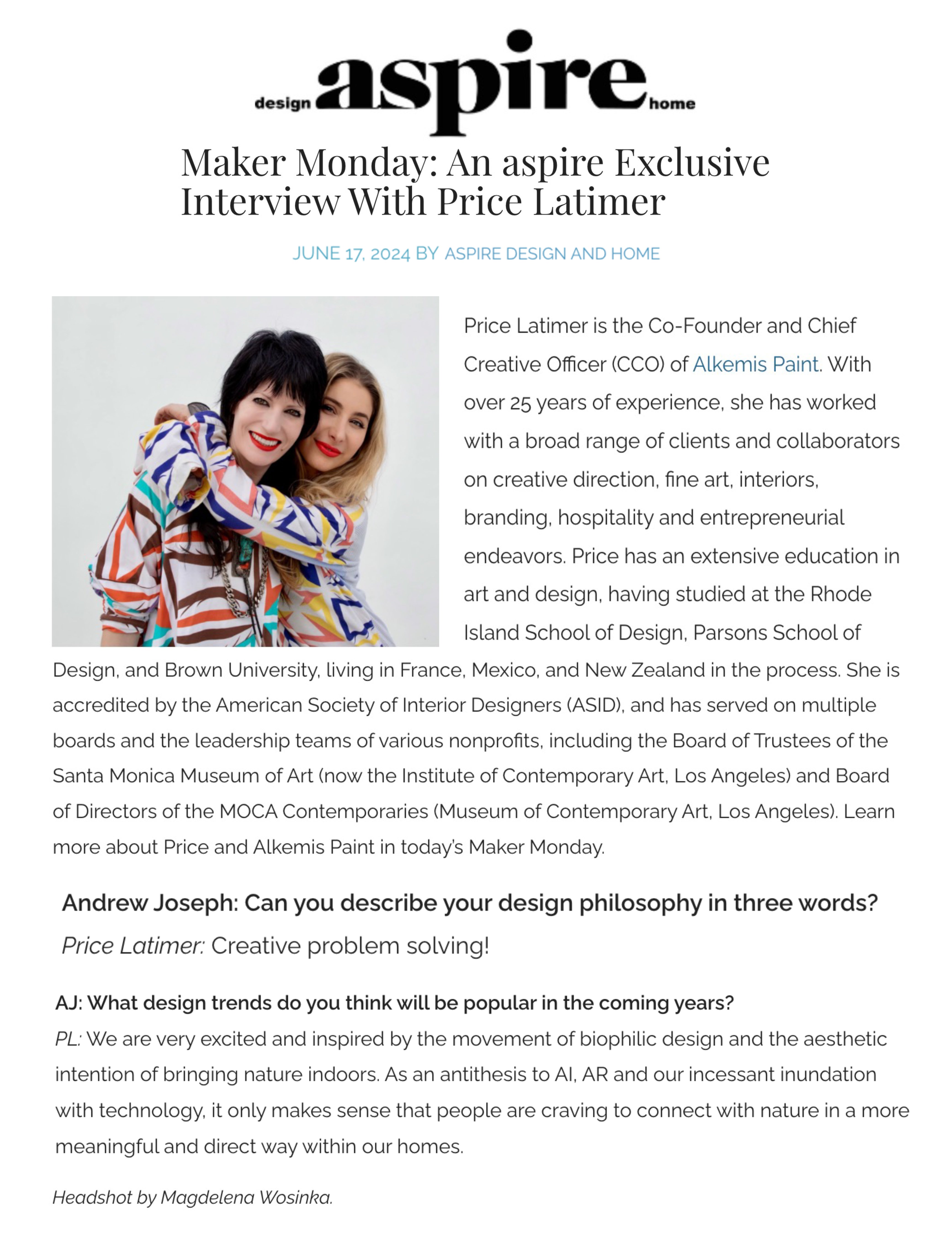Aspire Design and Home