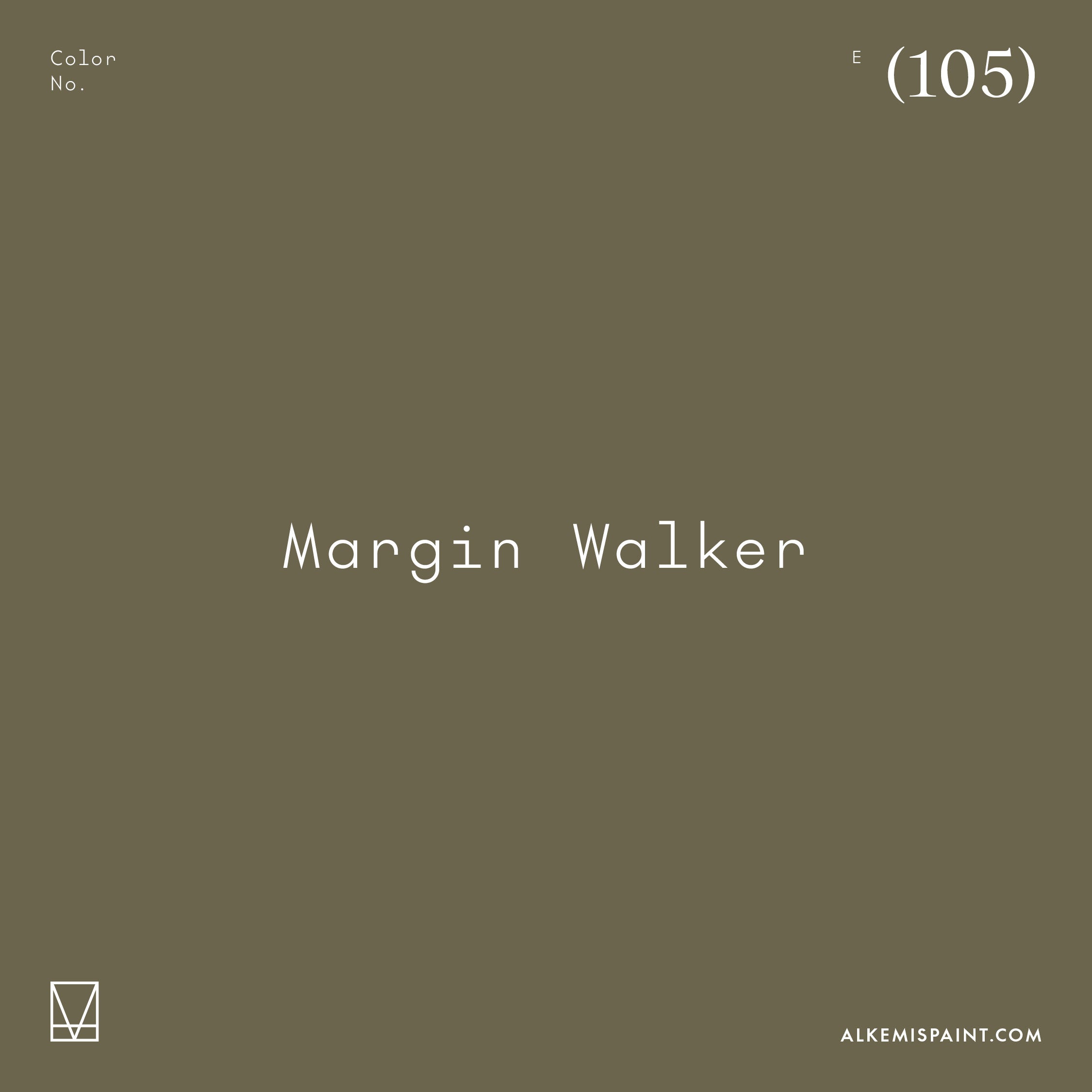 Margin Walker (105) - Green Mineral Paint
