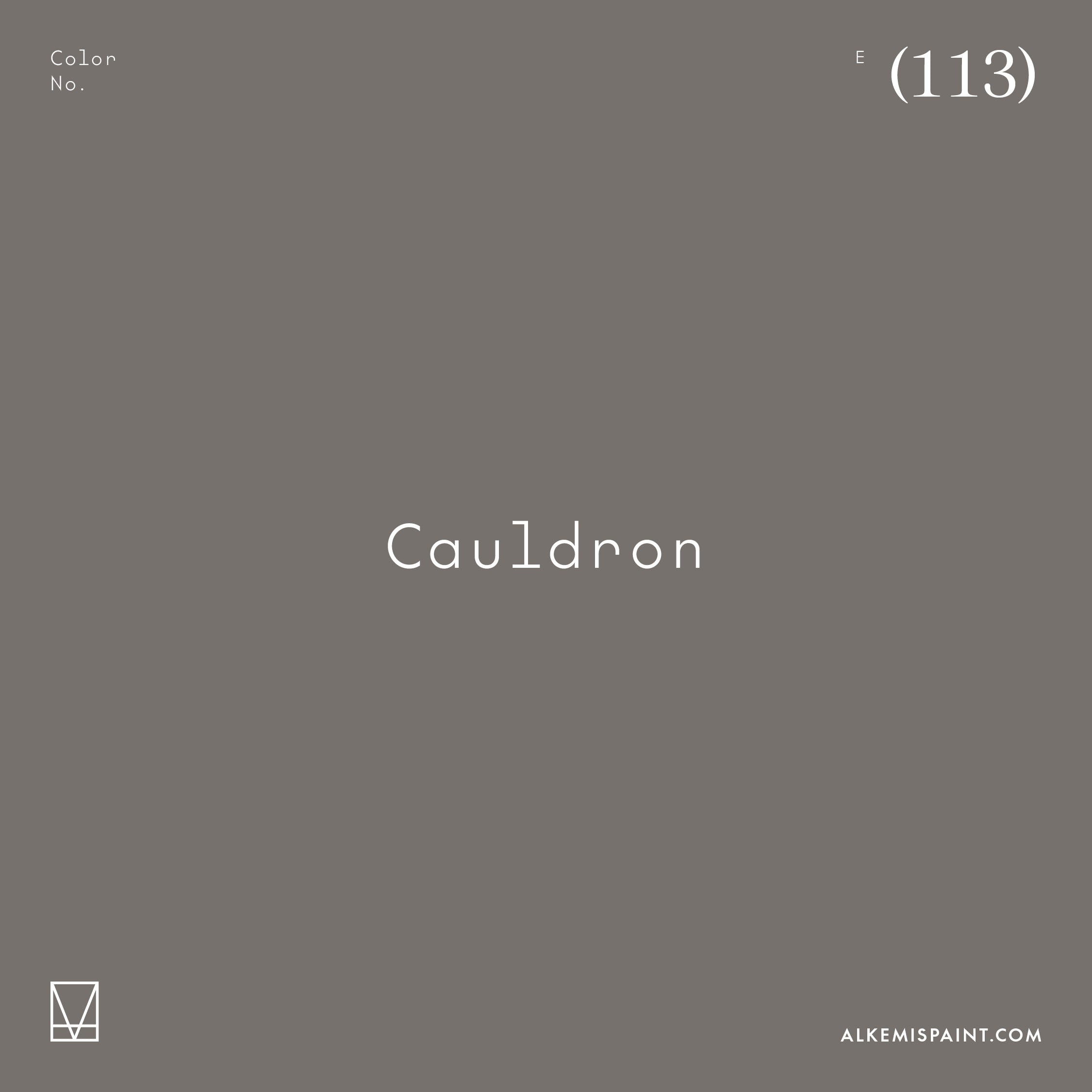 Cauldron (113) - Grey Mineral Paint