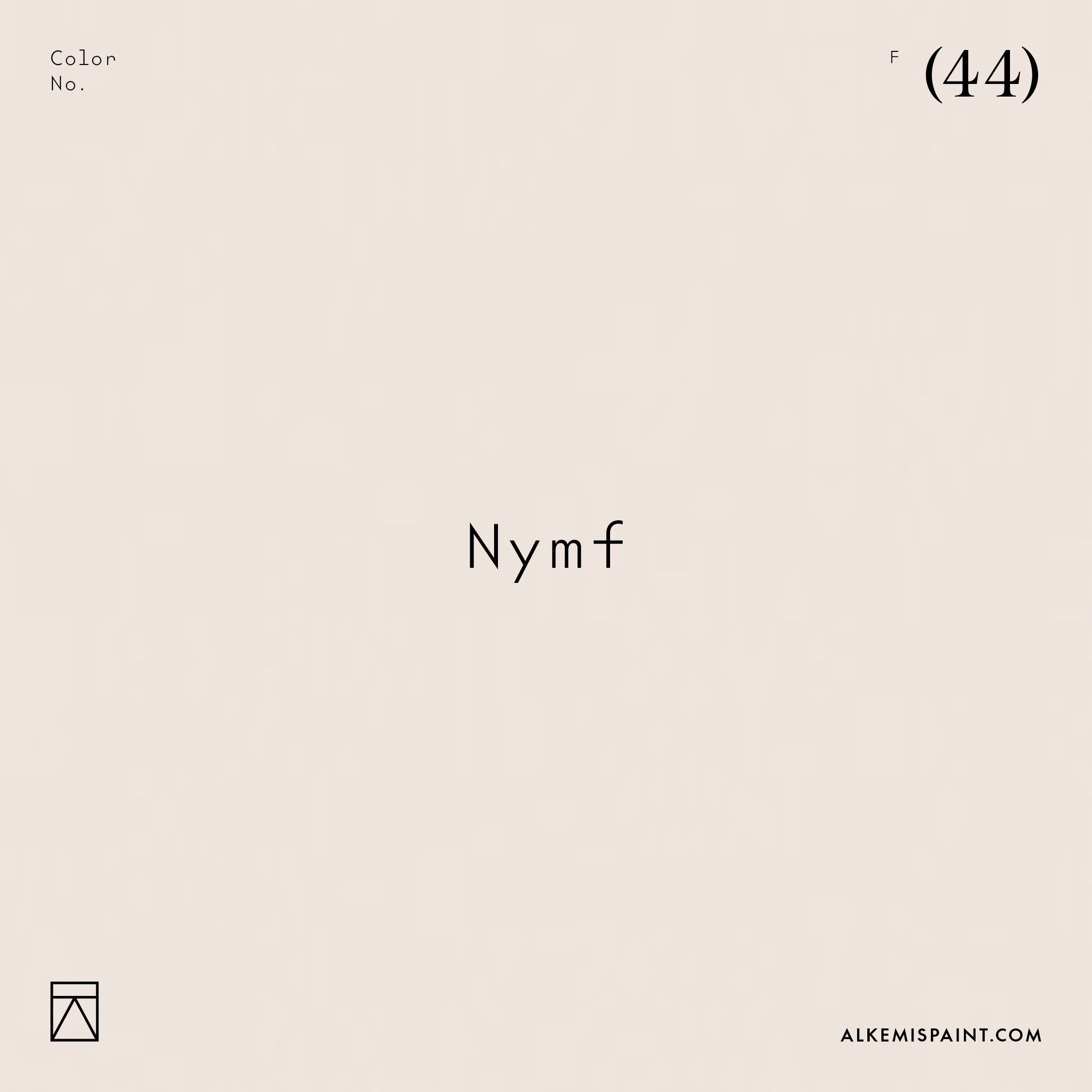 Nymf (44) - Pink Mineral Paint