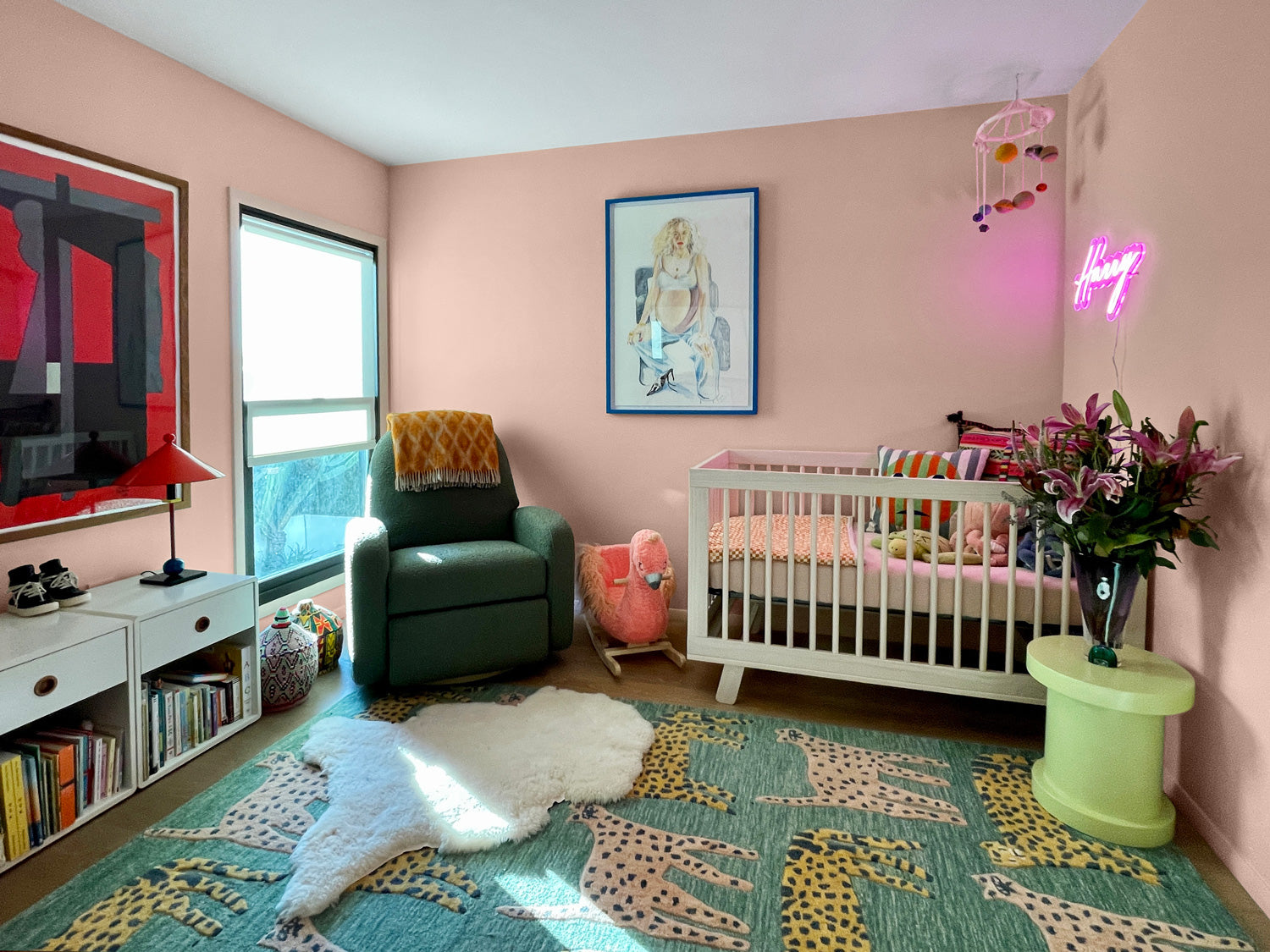 Children's room color pink Mesopotamia