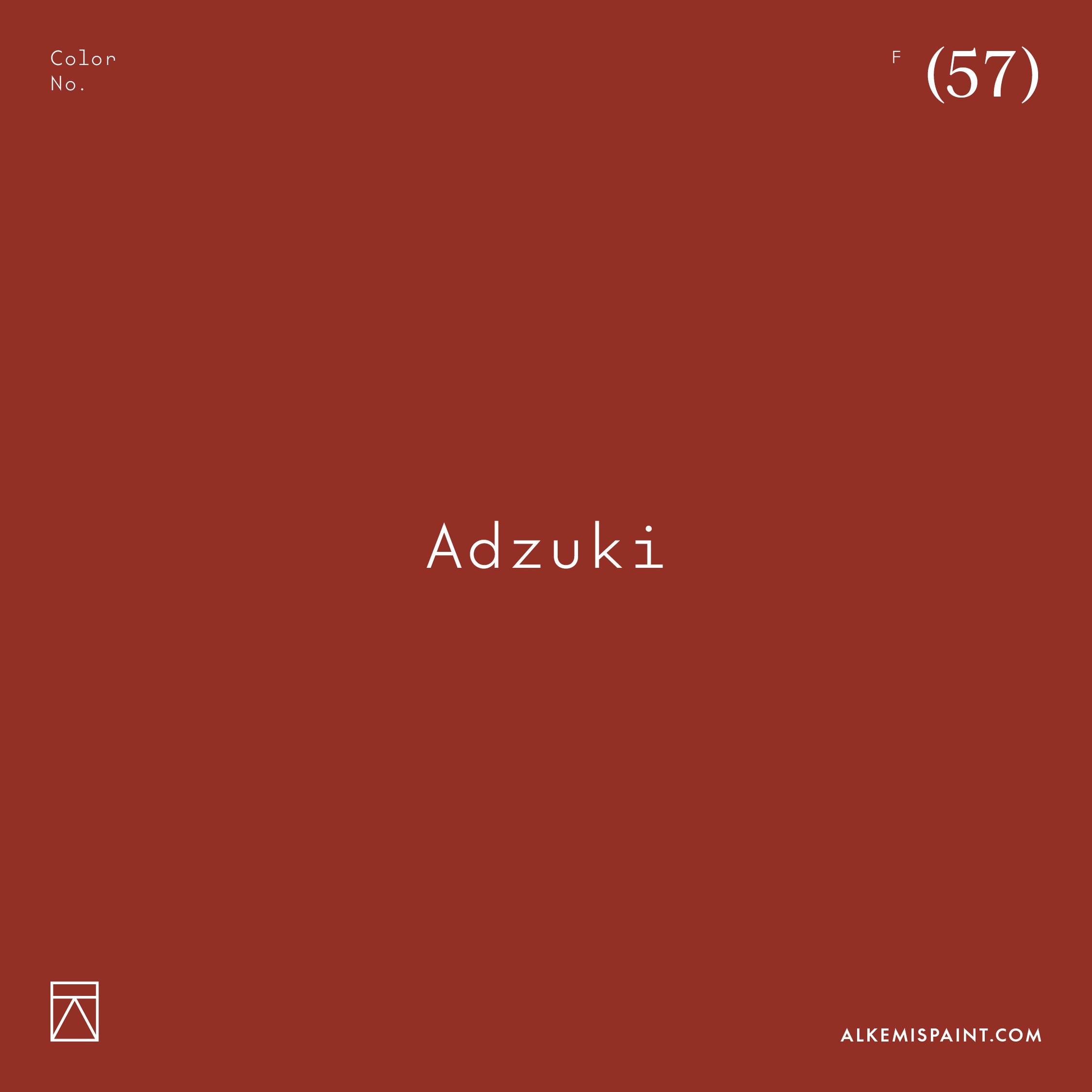 Adzuki (57) - Red Mineral Paint