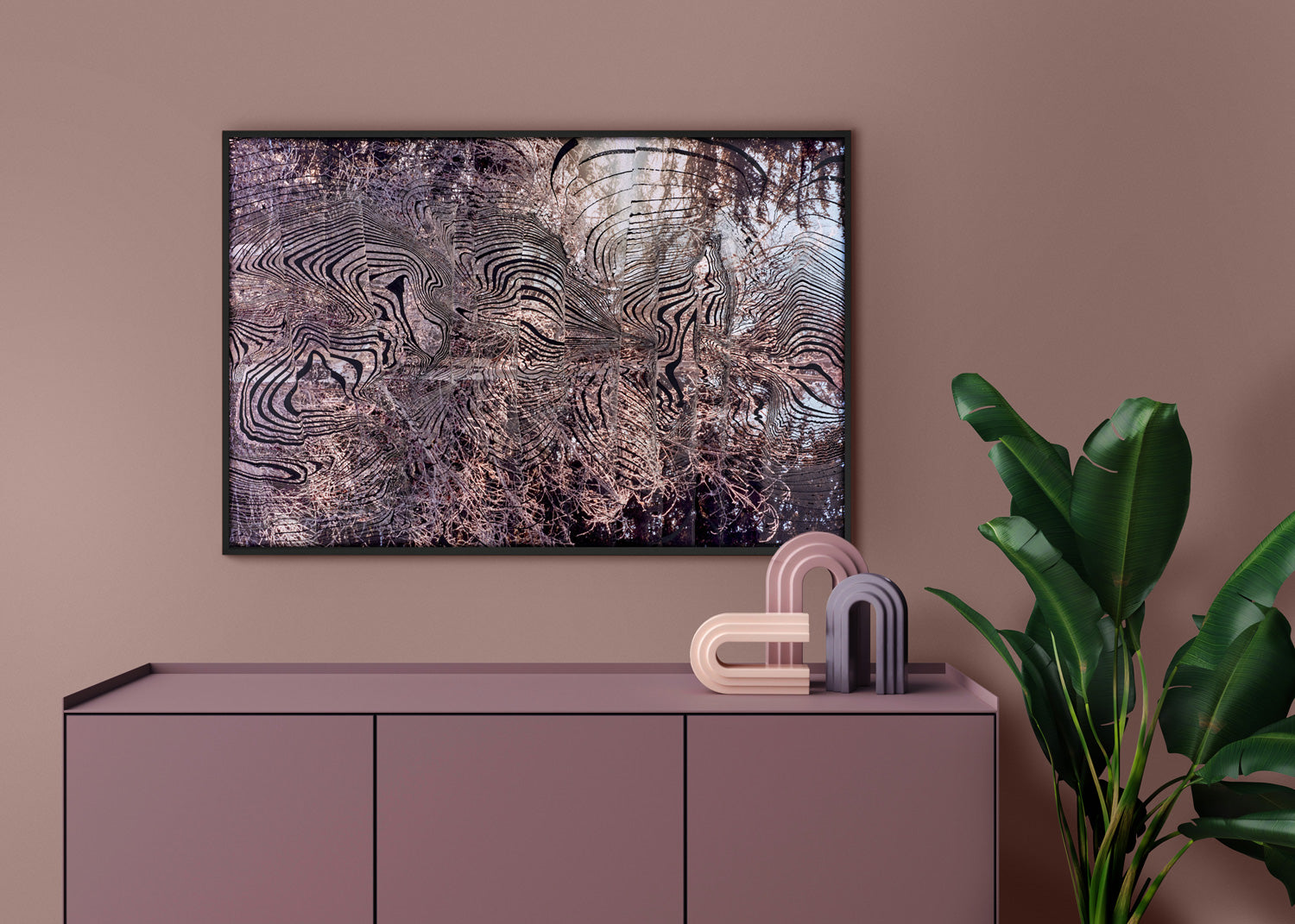 mauve mineral paint for interiors