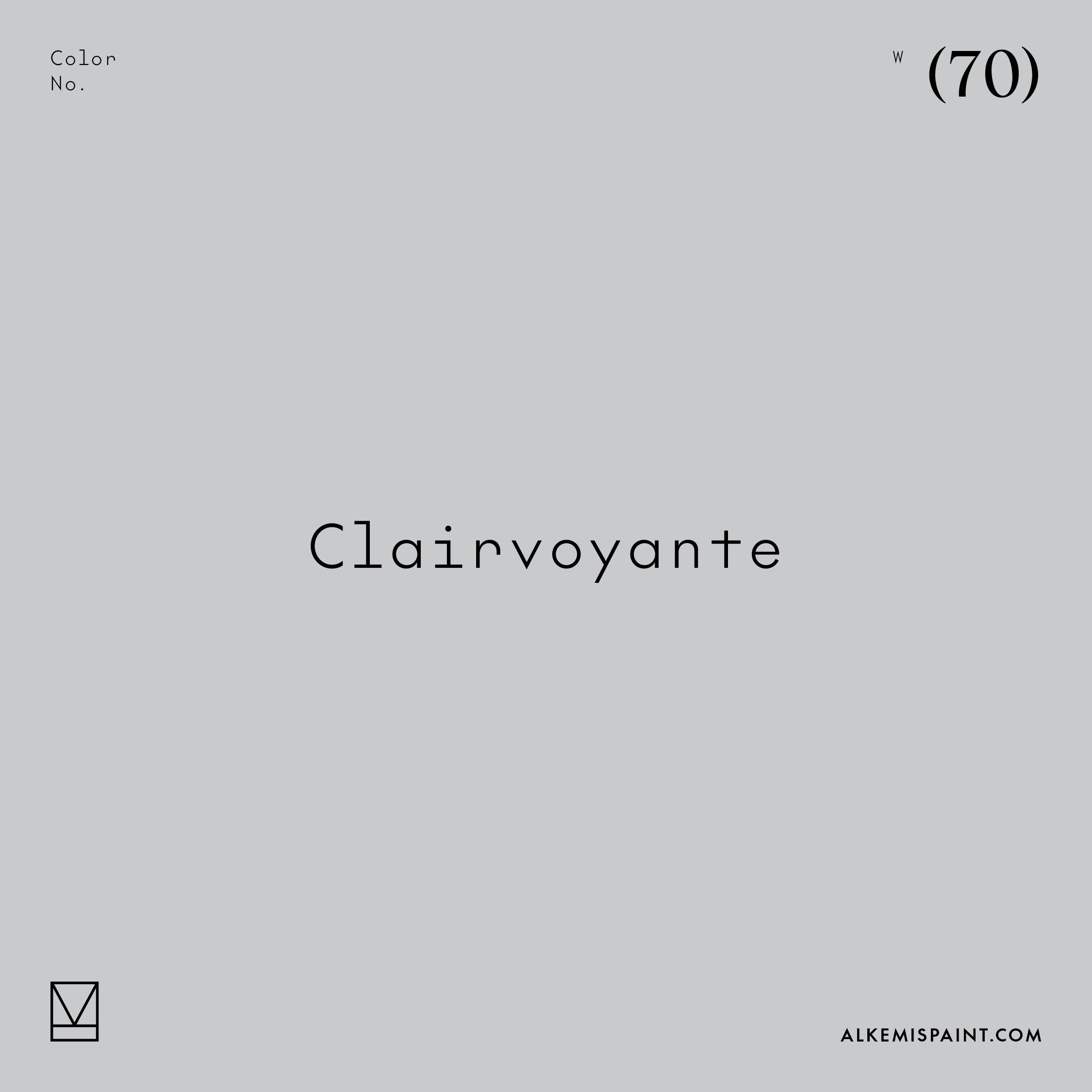 Clairvoyante (70) - Blue Mineral Paint