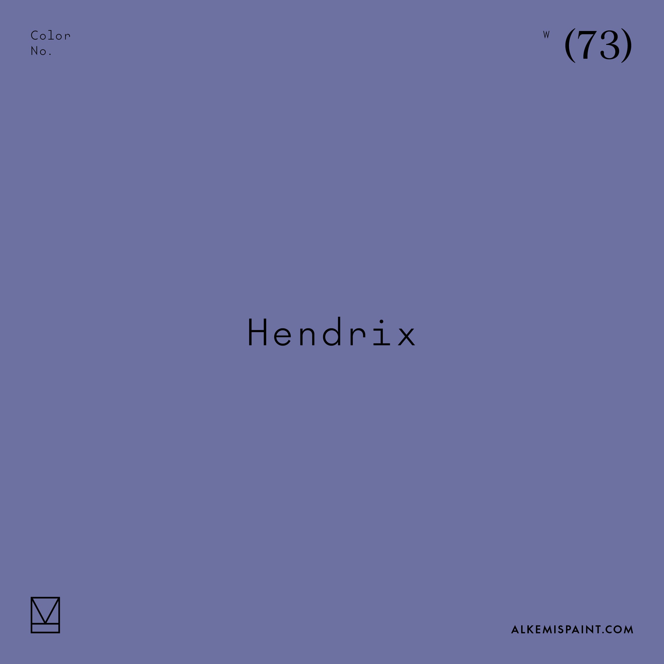 Hendrix (73 - Purple Mineral Paint