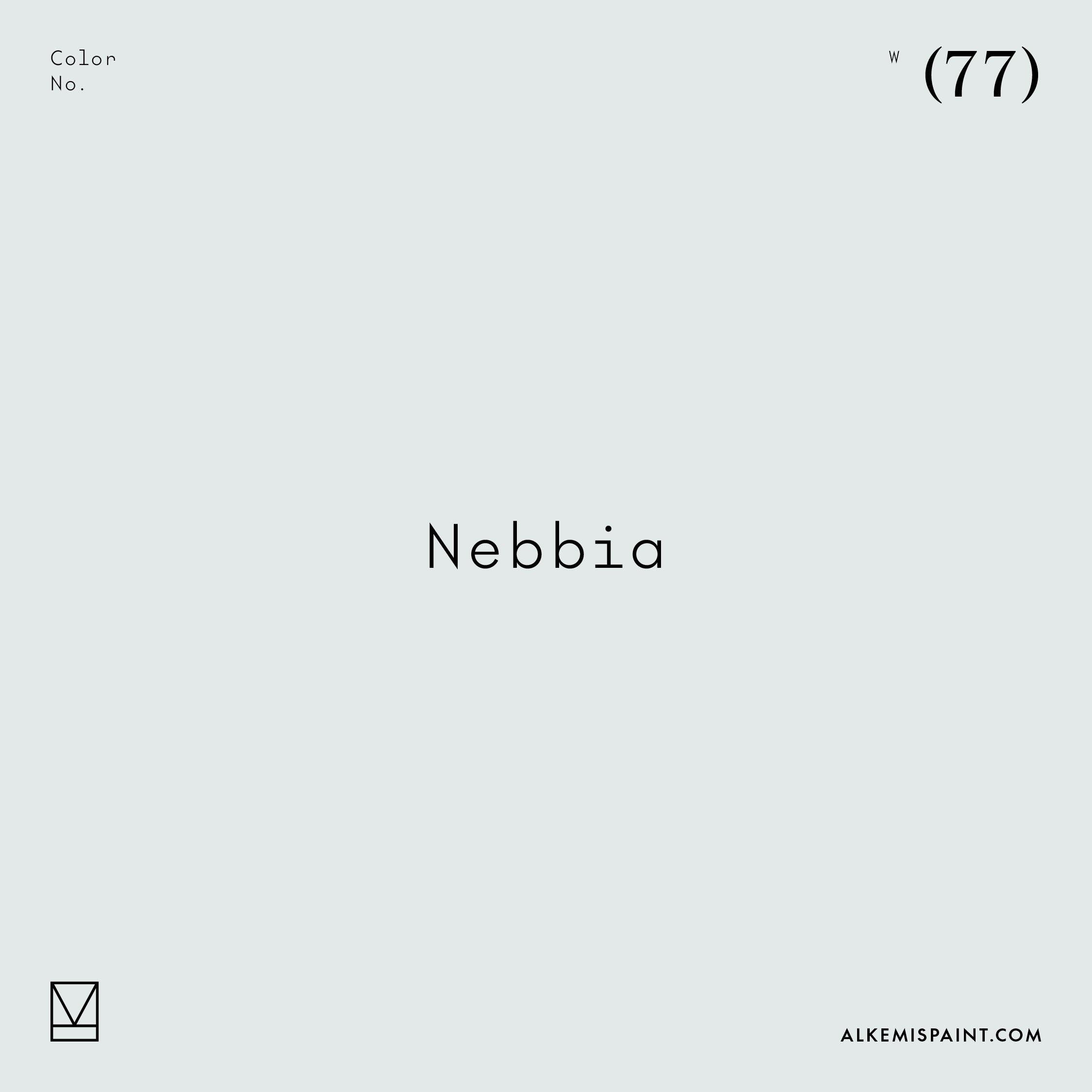 Nebbia (77) - Blue Mineral Paint