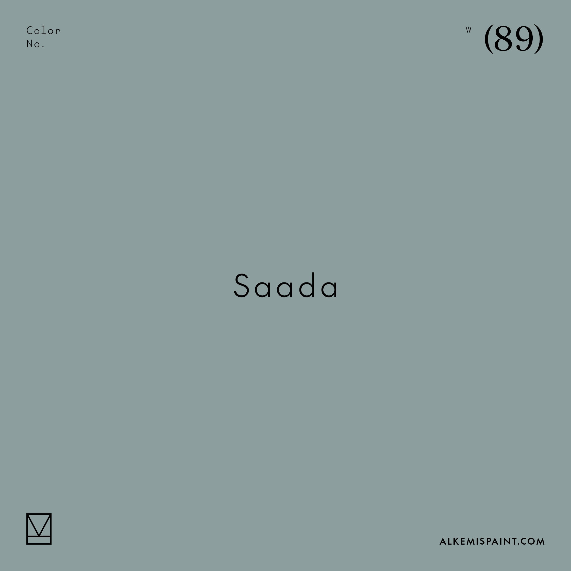 Saada (89) - Blue Mineral Paint