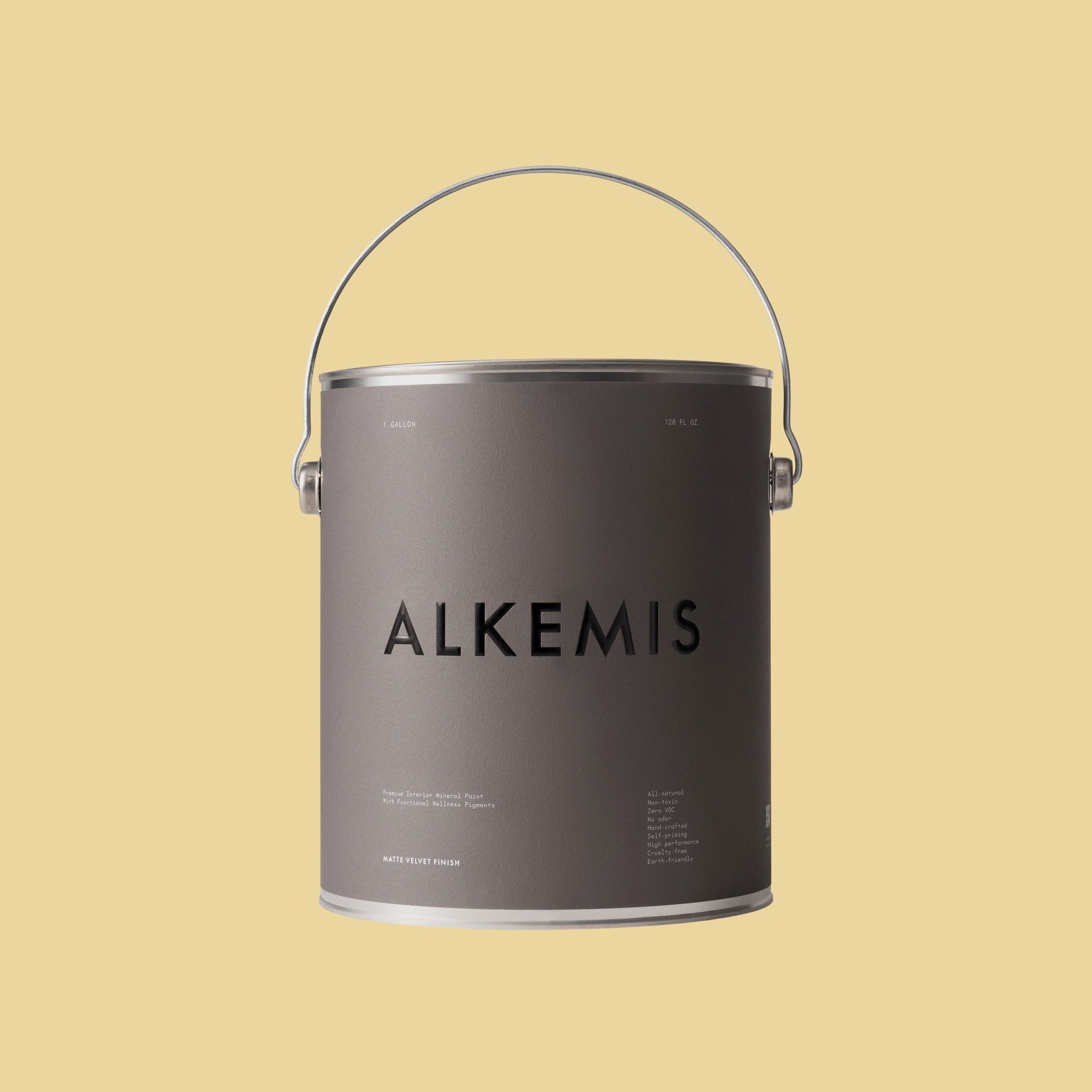 can of yellow paint Alkemis