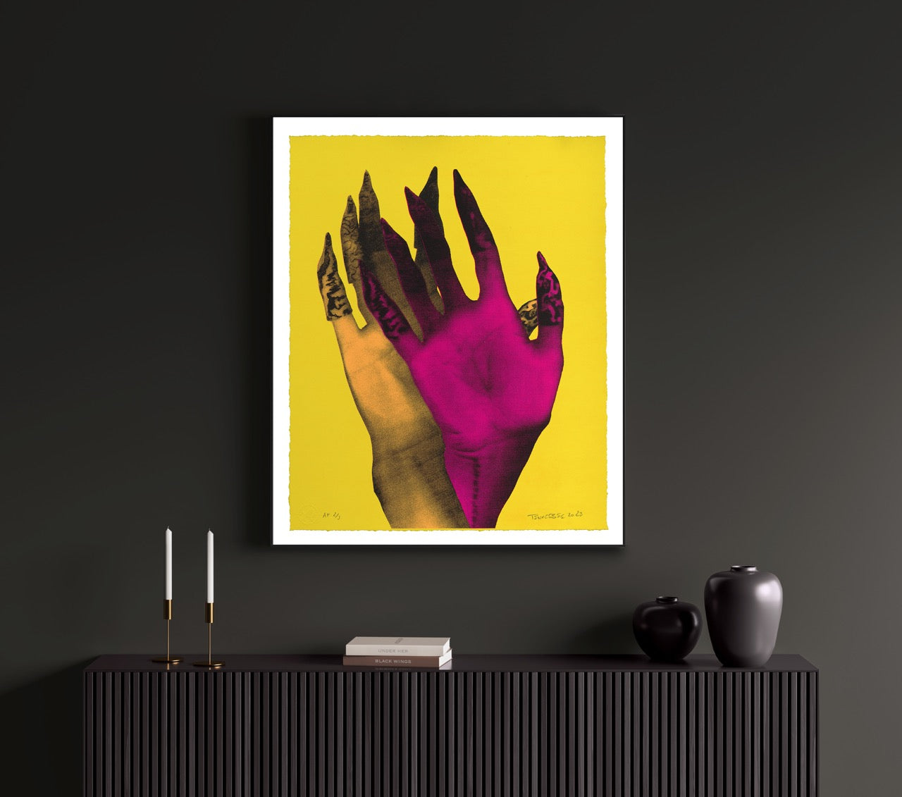 dark color for walls