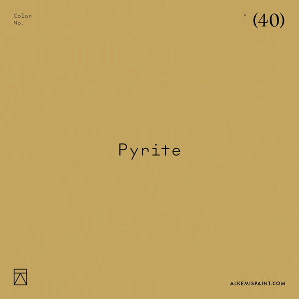Pyrite (40) - Yellow Mineral Paint